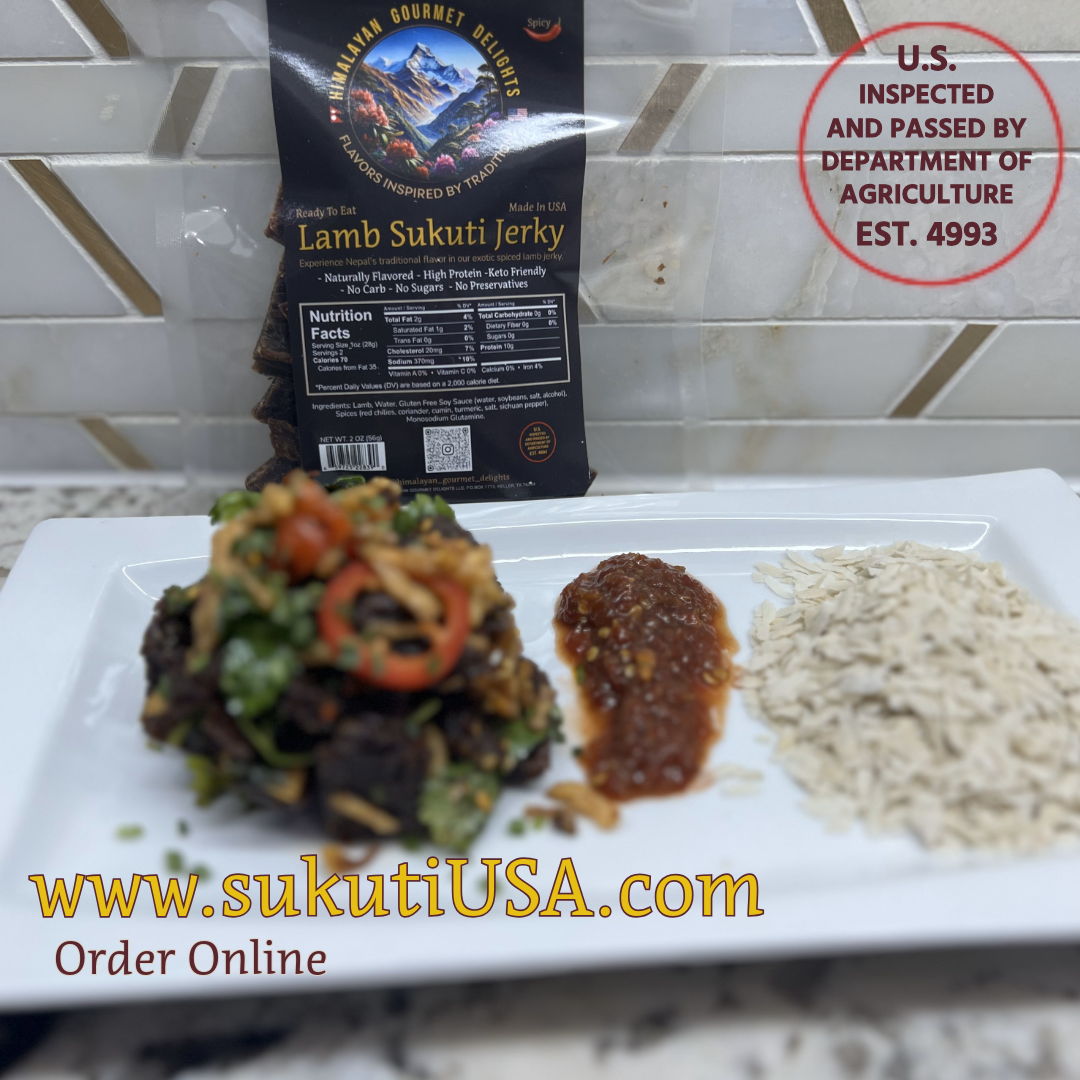 Lamb Sukuti (Lamb Jerky)